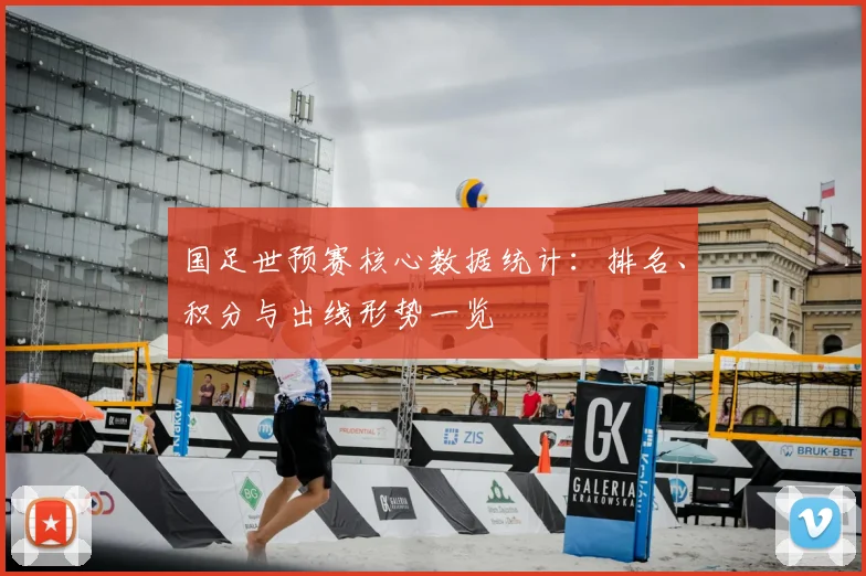 国足世预赛核心数据统计：排名、积分与出线形势一览